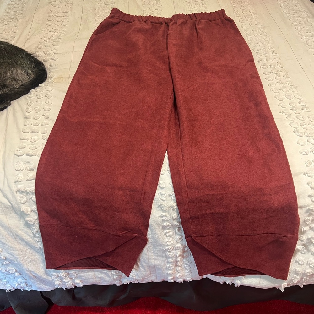 Summer Pockets Striped Casual Capri Pants